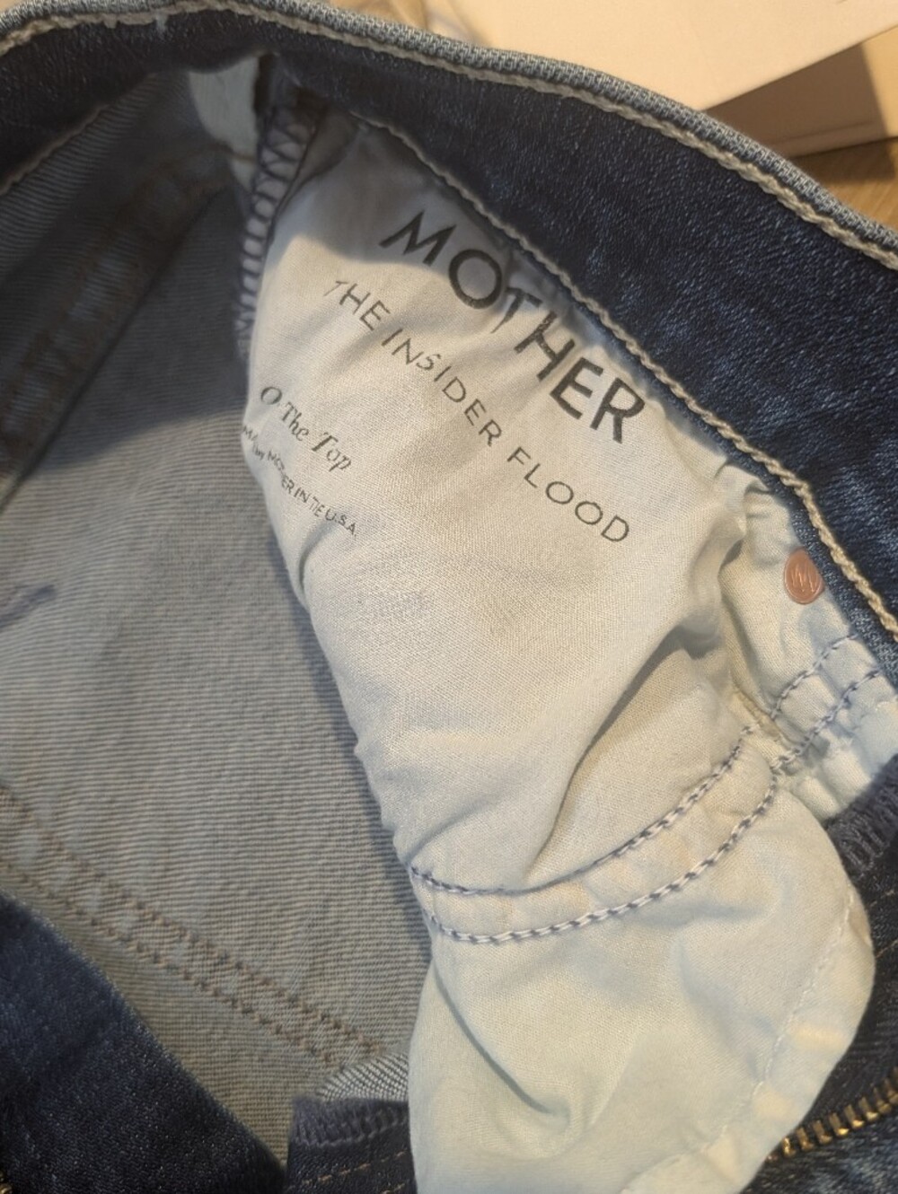 MOTHER Insider Flood sz 28 in Over the Top - Picture 12 of 16